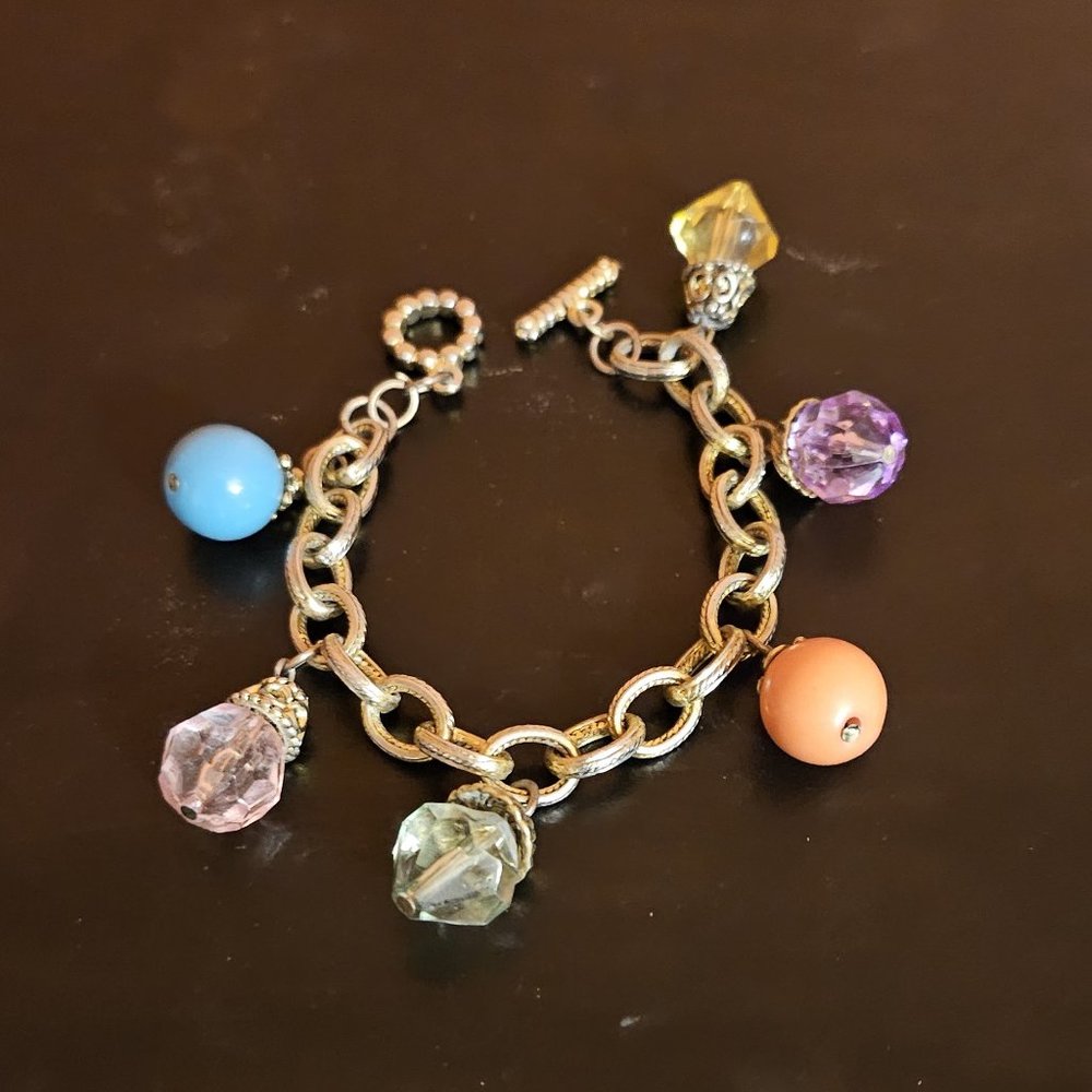 multi-charm bracelet